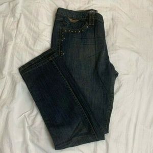 Love Life Soho Babe Jeans, Size 17, Brown Wash